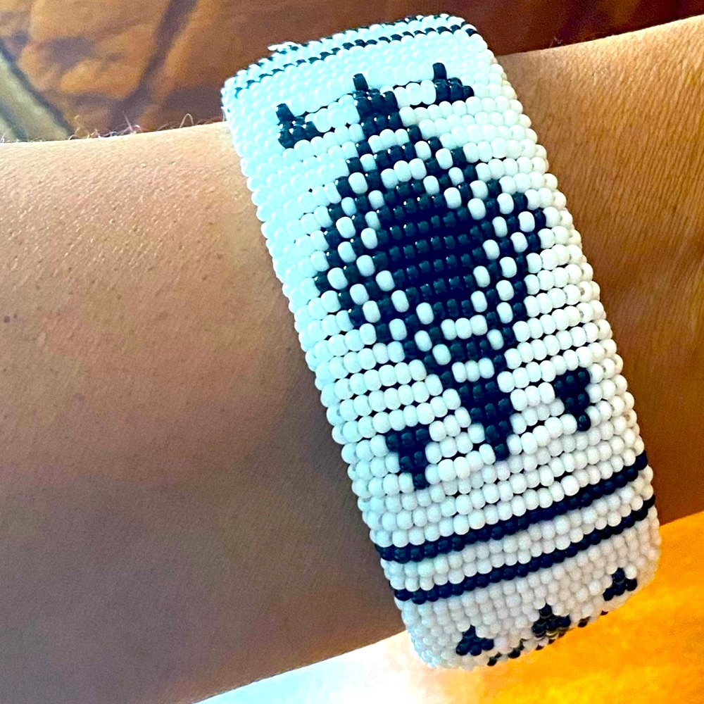 African Designed open cuff Bracelet